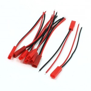 9 x RC Cars Planes 2Pin JST Female Plug 3.9" Length 22AWG Wire Cable