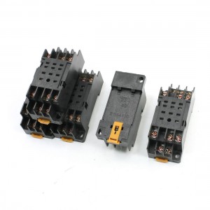 MY3NJ HH53P Power Relay Socket Base DIN Rail Mount 11 Pin 5 Pieces