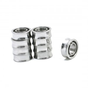 10 Pcs 6.3mm x 12.5mm x 4.5mm Shielded Deep Groove Radial Ball Bearing