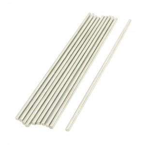 RC Airplane 100mm x 2mm Stainless Steel Round Rod 10 Pcs