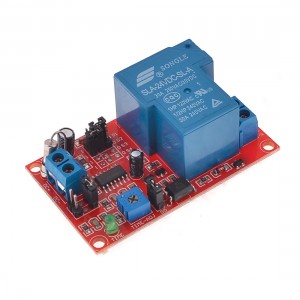 Red Blue SLA-24VDC-SL-A One Channel DC 24V Power Relay Module Shield Board
