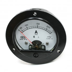 AC 0-250A Ampere Needle Analog Panel Meter Amperemeter BP-65