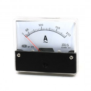 AC 0-200A Fine Tuning Dial Panel Analog Ampere Amperemeter BP-670
