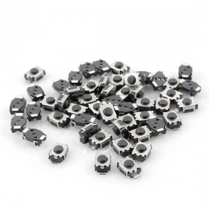 50 Pcs 4mm x 3mm 2 Pins Momentary SMD SMT Tactile Tact Push Button Switch