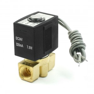 DC24V 320mA 7 6W 2 Port 2 Way Direct Acting Solenoid Valve
