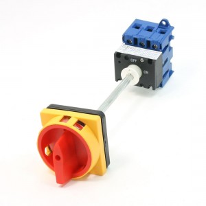 AC600V 63A On/OFF 6 Screw Terminals Rotary Changeover Switch GLD11-63A