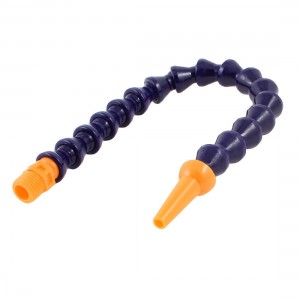 Lathe Flexible 11.5" Length 1/4" PT Thread Water Oil Coolant Pipe Hose