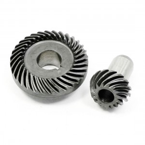 Angle Grinder Part Metal Helical Toothed Bevel Gear Set
