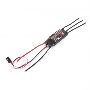 30A Programmable Brushless ESC 2-3Li-Po Black for RC Glider Airplan