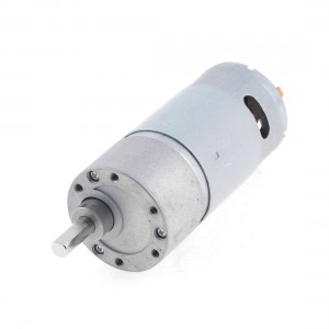 12V Voltage 1000RPM Permanent Magnetism DC Gearbox Geared Motor