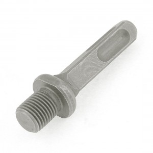 64mm Long 12mm Thread 9mm Wide Four Hollow Shank Drilling Chuck Adapter