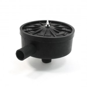 Air Compressor Part 19mm Male Thread Filter Silencer Muffler Black