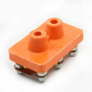 Rectangular Ceramic Base 3 Phases Motor Connector Terminal Y80-Y90