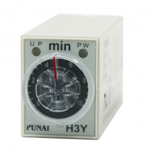 DPDT 8 Pin Connector 10M Minutes H3Y-2 Time Delay Relay AC 220V
