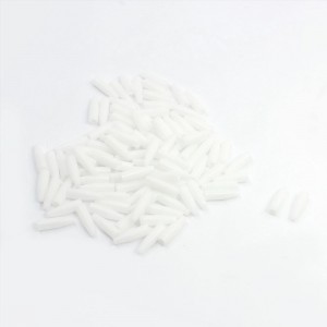 100 Pcs White Nylon 66 Pointed End Chemical Hot Extruded Bar