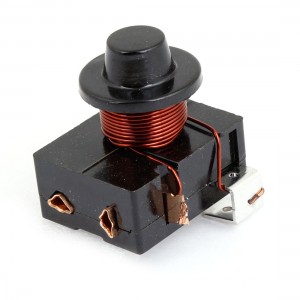Black Housing 1/4HP Freezer Electromagnetic Starter Compressor PTC Relay