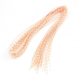 10 Pcs 1mm Dia. Electrical Wire Fiberglass Insulating Sleeving 1M