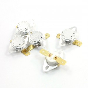 5Pcs NC Ceramic Temperature Switch Thermostat 210 Degree Celsius KSD301