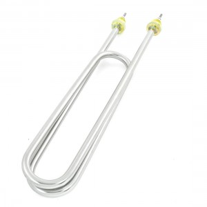 4KW 380V Stainless Steel Multi-bend U Type Heating Tube Heater 16mm Thread