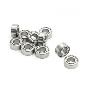 10 Pcs Double Metal Shield Deep Groove Ball Bearing 5mm x 10mm x 4mm