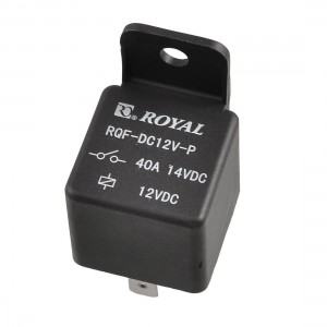 Subminiature Coil 12V DC SPST Power Relay RQF-DC12V-P Type