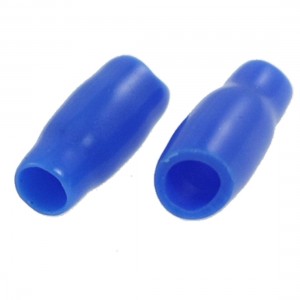 50 x Blue Soft Plastic Mini Battery Terminal Boots Insulated Covers