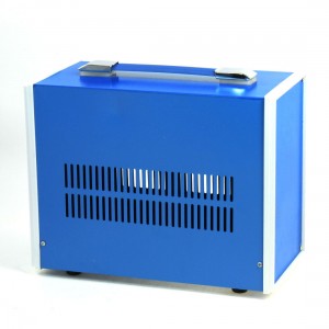Metal Electrical Cable Connect Junction Box Blue 270mm x 210mm x 140mm