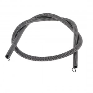 100cm x 1.2cm Metal Gray Tension Spring Industrial Replacing Parts