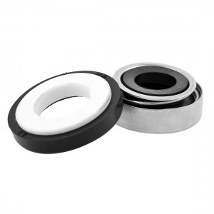 Water Sealing Single Coil Spring Rubber Bellows Mechanical Seal 18mm