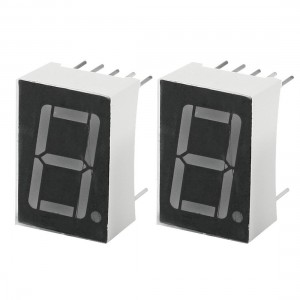 2pcs DIY 0.56" 1 Digit Display 10 Pin Red LED Digital Tube