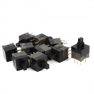 10 Pcs 6 Pin Terminals Momentary Action Tactile Switch 8.5mm x 8.5mm x 14.5mm
