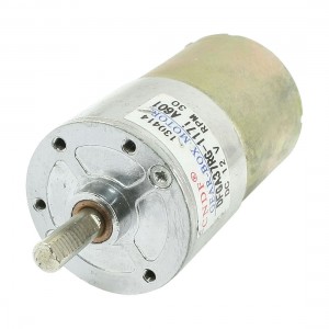 DFGA37RG-117i Cylinder Shape DC12V Speed 30RPM Geared Motor