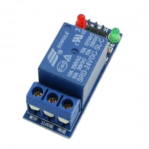 DIY Project One Channel Low Level Trigger Relay Module PCB Board DC24V