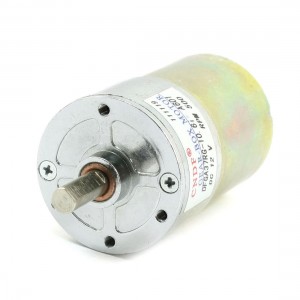 DFGB37RG-10.6i Cylinder Shape DC12V Speed 500RPM Geared Motor