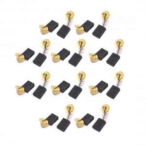 10 Pairs 41/64" x 17/32" x 1/4" Motor Carbon Brushes for Electric Drill