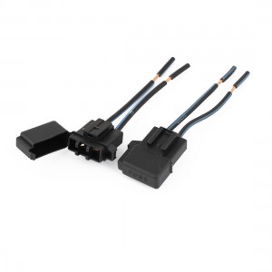 2PCS Car Automotive Audio Inline ATC Blade Inline Fuse Holder Black DC 12V