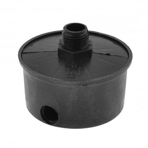 Air Compressor Intake Filter Silencer 3/8 Inch NPT Plastic Housing