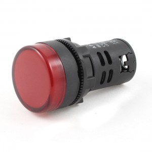 AD16-22D/S24 AC/DC 36V Plastic Shell Industrial 20mA Red Light Signals Lamp