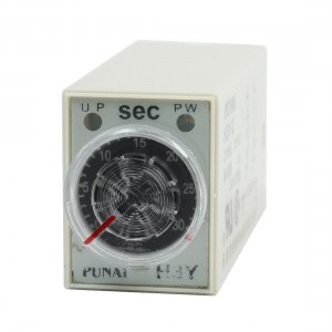 220VAC DPDT Knob Control 30s Seconds Time Delay Relay H3Y-2 8 Pin