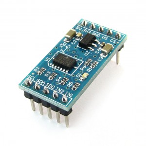 ADXL345 3.3/5V Input Digital Sensor Acceleration Module Blue Black