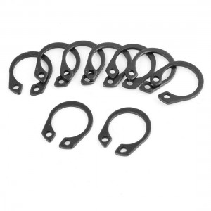 9 Pcs 10x12x1mm External Retaining Circlip Retain Snap Ring Fastener