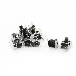 Momentary Type 2 Pins Tactile Push Button Micro Switch 10 Pcs