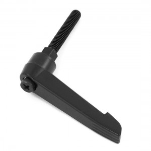 M6 x 30mm Thread Clamping Lever Adjustable Handle Black