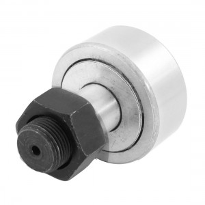 Stud Type Track 19mm Dia Metal Rod Cam Follower Needle Roller Bearing CF20