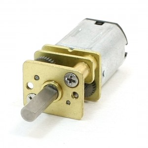 DC12V 300RPM 3mm Dia Shaft Speed Reducing DC Geared Motor