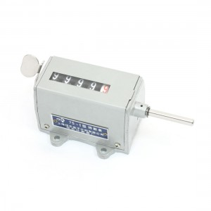 6mm Dia Shaft Clockwise Increase 5-Digit Rotation Rotary Counter