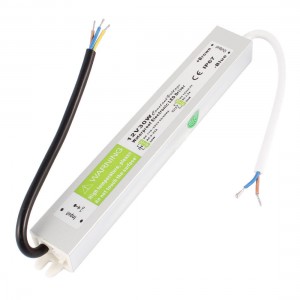 AC 170-250V IP67 Waterproof Constant Current Driver Power Supply for 12V 30W LED