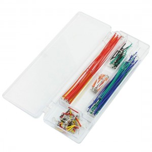 140Pcs 0.4cm-12.5cm Length Colored Flexible Solderless Breadboard Jumper Wires