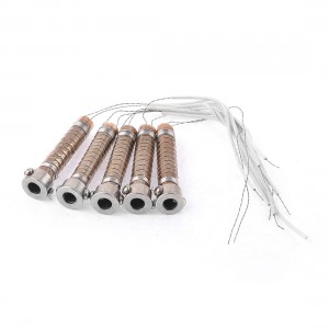 5 Pcs 100W Two Wires Soldering Iron Solder Metal Heating Element Cores