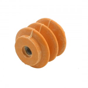 Orange Bus Bar Enhanced Insulator Supportor Connector 6mm Thread